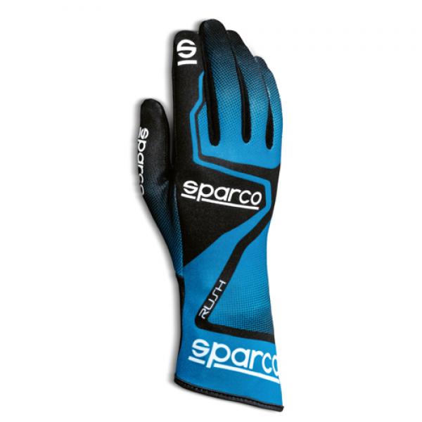 Sparco Kart Handschuhe RUSH hellblau Gr. 12